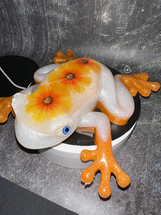 Beautiful Extra Large Resin/Epoxy Frog