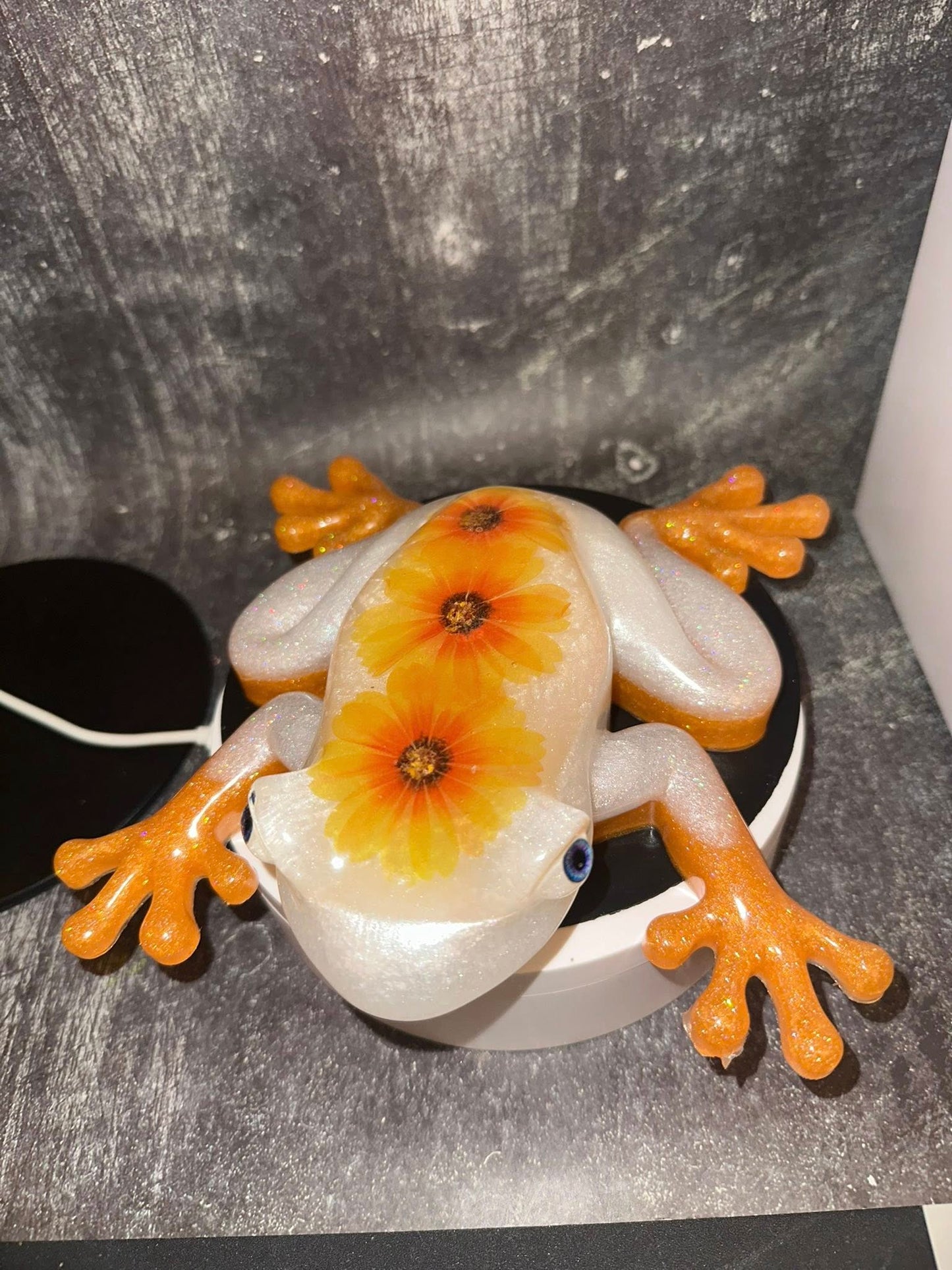 Beautiful Extra Large Resin/Epoxy Frog