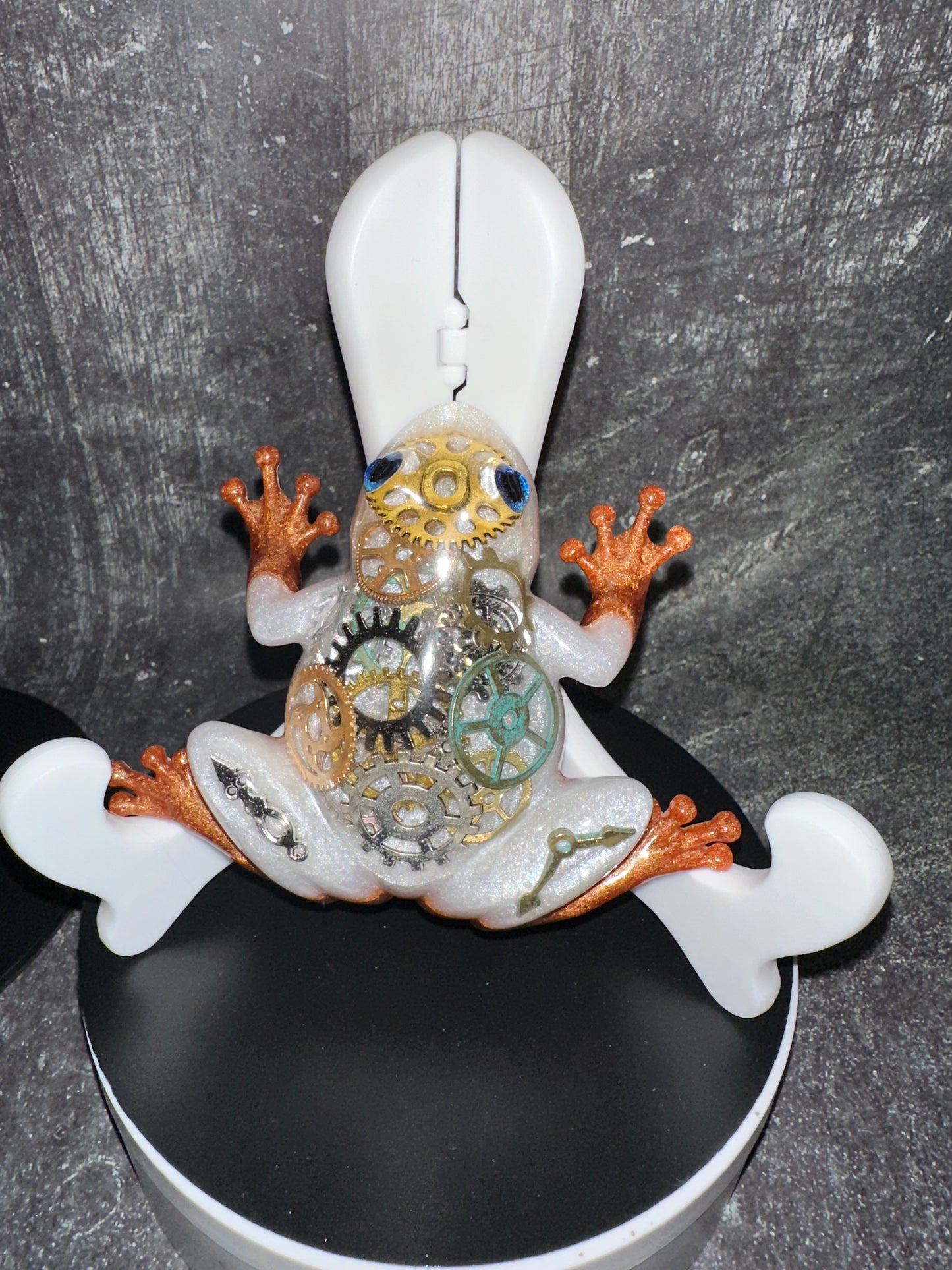 Gorgeous Steampunk Frog