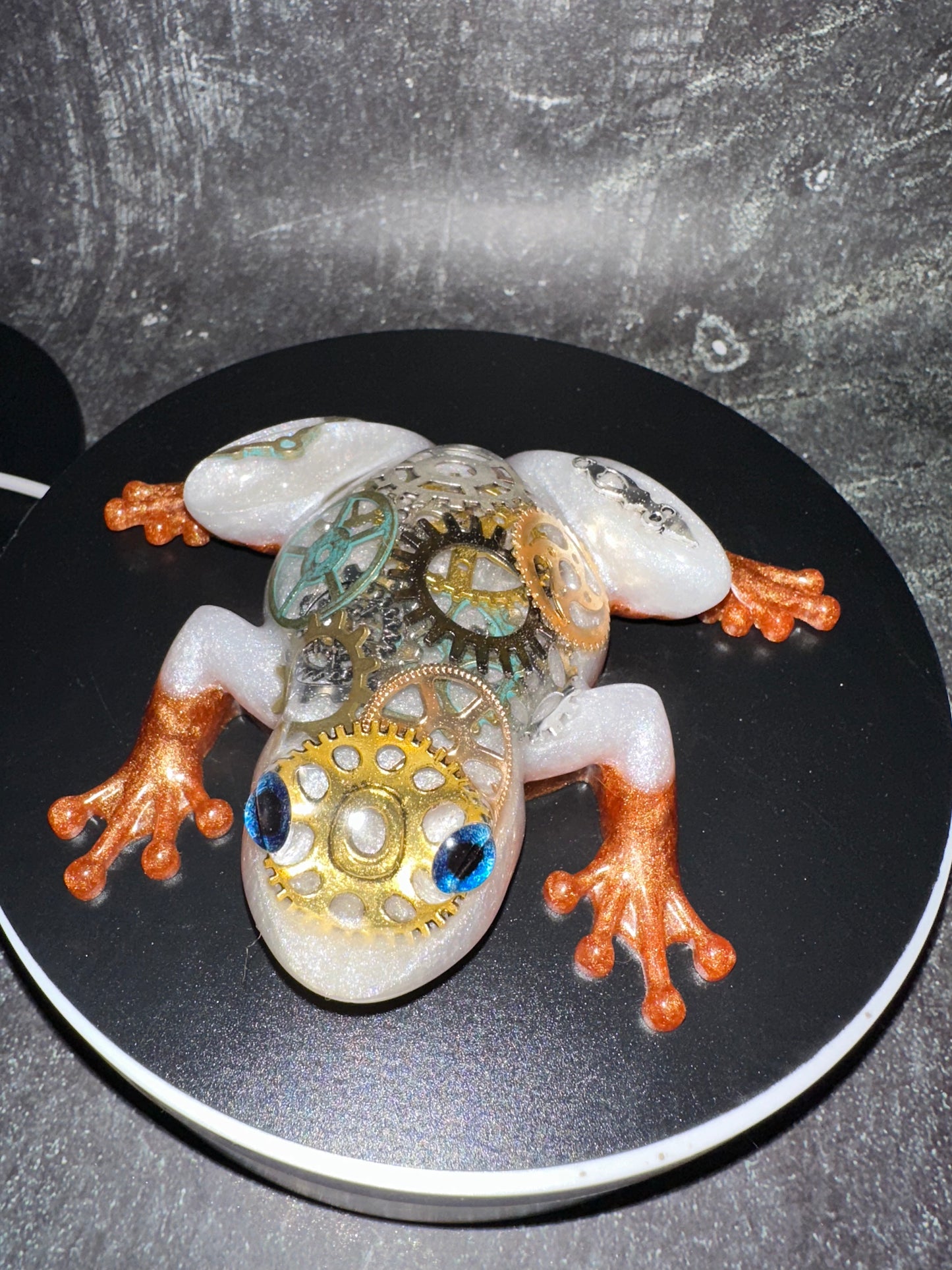 Gorgeous Steampunk Frog